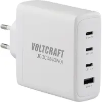 Voltcraft UC-3C1A140W01 USB-Ladegerät 140 W Steckdose Ausgangsstrom (max.) 5 A U