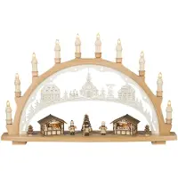 Saico Original Schwibbogen Weihnachtsmarkt