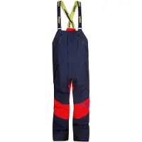 Bergans Skihose Arctic Expedition Salopette Unisex Navy Blue/Bright Red-S