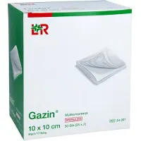 Kohlpharma GmbH Gazin Mullkomp.10x10 Cm Steril 8fach 25X2 St