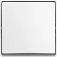 Busch-Jaeger 2601/6 J-524, Weiß, Thermoplast, , Glänzend, IP20, 81 mm