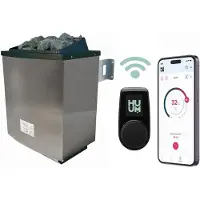 Karibu Saunaofen 9 kW mit externe Steuerung Wifi