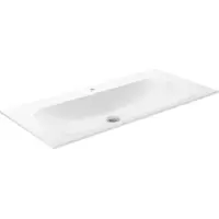 Keuco Möbelwaschtisch X-Line 100,7 x 49,4 cm weiß glänzend 33170311001