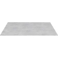 vidaXL Treppe Tritt Quadratisch 4 pcs Silber 40 x 40 cm Aluminium