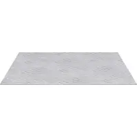 vidaXL Treppe Tritt Quadratisch 4 pcs Silber 30 x 30 cm Aluminium