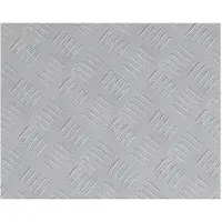 vidaXL Treppe Tritt Rechtwinklig 4 pcs Silber 50 x 40 cm Aluminium