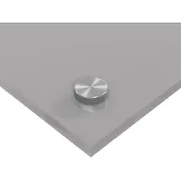 vidaXL Hellgraue Küchenrückwand