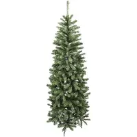 Generic Rebecca Mobili Dekorativer Weihnachtsbaum H 150 cm mit 497 Zweigen aus PVC, grün