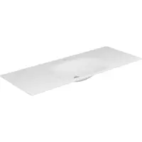 Keuco Varicor-Einzelwaschtisch Edition 11 arkt we s-matt, 175x53,5cm, m HL/ÜL