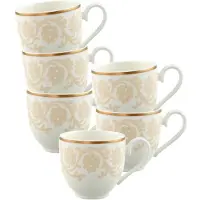 Villeroy & Boch Multipack Ivoire Mokka-/Espressoobertasse - 6 Stück