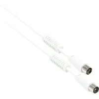 GOOD CONNECTIONS SAT Antennenkabel, Koax Stecker an Koax Buchse, 2x Mantelstromfilter (Ferritkern), Doppelschirmung