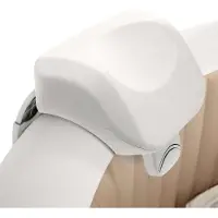 Intex Premium PureSpa Kopfstütze Weiß 28x23x17 cm Schaumstoff