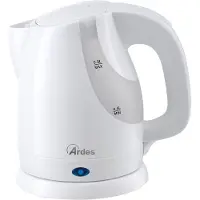 Ardes AR1K36, 0,9 l, Weiß, Wasserstandsanzeige, Filterung