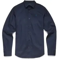 G-Star für Herren. D17026-C271-4213 Dressed Super Slim navy Hemd (XS), Lässig, Baumwolle, Langarm, Marine
