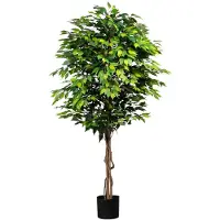 Creativ Green Kunstpflanze "Ficus Benjamini"