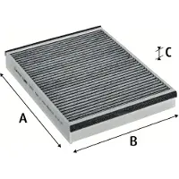 Valeo Filter Innenraumluft 715757 für Ford Volvo C-Max II Grand Focus III