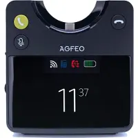 AGFEO Infinity Basis-Station, Basisstation, Kunststoff, 276 g, Schwarz