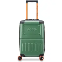 Jeep J0274280113 55 Cm 35l Koffer Auf Rollen Grün S Grün S