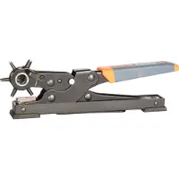Pebaro 266 - Revolverlochzange Standmodell, 250 mm, Lochdurchmesser 2-2,5-3-3,5-4-4,5 mm