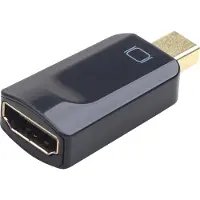 Cablexpert A-MDPM-HDMIF-01, Mini Display Port, HDMI, Schwarz