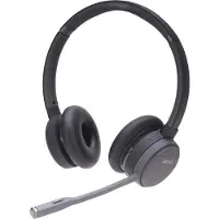 AGFEO Infinity, Kabellos, Büro/Callcenter, 189 g, Kopfhörer, Schwarz
