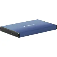 Gembird EE2-U3S-3-DB, HDD-Gehäuse, 2.5", SATA, 5 Gbit/s, USB Anschluss, Blau