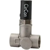 Frese CIRCON Muffe/Muffe DN15, rustfri stål AISI316 inkl. isoleringskappe