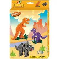 Hama Dinosaurier Perlenset 2000 Teile