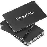 Safescan TimeMoto RF-100, RFID-Karte, Passiv, 125 kHz, Weiß, 25 Stück(e), 85 mm