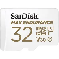 SanDisk Max Endurance, 32 GB, MicroSDHC, Klasse 10, UHS-I, 100 MB/s, 40 MB/s