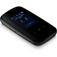 Zyxel LTE2566-M634, Wi-Fi 5 (802.11ac), Dual-Band (2,4 GHz/5 GHz), 3G, 4G, Schwarz, Tragbarer Router