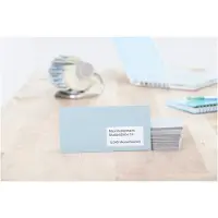 Herma Adressetiketten Premium A4 99.1x38.1 mm weiß Papier matt 140 St., Weiß, Papier, Laser/Inkjet, Matte, Dauerhaft, Abgerundetes Rechteck