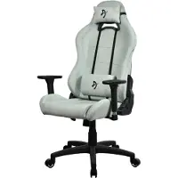 AROZZI Torretta Soft Fabric Gamingstuhl - Perlgrün