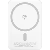 Dudao wireless powerbank MagSafe 5000mAh black K14S, 5000 mAh, Kabelloses Aufladen, 10 W, Schwarz