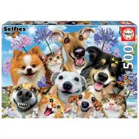 Educa - 500 pcs - Selfie Fun In The Sun Puzzle (017983)