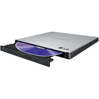 LG Externer DVD-Brenner - HITASHI-- GP57EB40 - USB 2.0 - DVD-RW, DVD+R DL - Farbe Grau