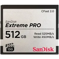 SanDisk Extreme PRO CFast 2.0 Speicherkarte – 512 GB