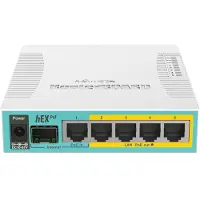 Mikrotik hEX PoE, Weiß