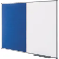 Nobo Elipse Kombiboard 120x90 Filz/Weisswand, 900 mm, 1200 mm