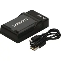 Duracell USB Charger for Canon NB-13L/NB-12L Batteries – With USB Cable