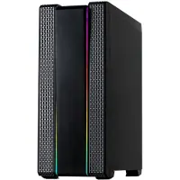 Inter-Tech S-3901 Impulse Temperglasfenster AURA SYNC RGB Fusion MYSTIC LIGHT