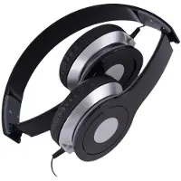 Rebeltec CITY black ster headphone with microph.