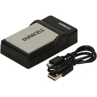 Duracell DRC5908, USB, Indoor Batterieladegerät, Canon NB-10L, Schwarz, 5 V, 5 V