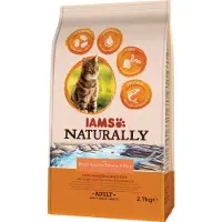 IAMS Naturally Katzenfutter - Salmon & rice - 2,7 kg