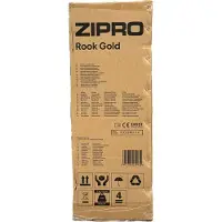 Zipro Ergometer Heimtrainer Rook Gold – Bluetooth Fitnessbike kompatibel mit Kinomap iConsole+ Elektrischer Widerstand (Watt/HRC) Belastbar & USB