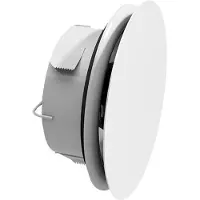 Lindab Airy frontplade cirkul?r AIRYFP-ROUN 160 mm RAL9003