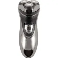 Mesko Herrenrasierer MS2920 3 Köpfe, Trimmer, Netz/Akku, Silber/Grau