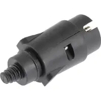 Dino 130077 Anhænger stik [7-polet stikdåse - 7-polet stik] ABS-plast