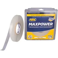 Hpx Max Power Transparentes Doppelseitiges Klebeband 19 Mm X 16.5 M