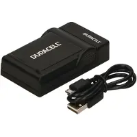 Duracell DRN5923, USB, Indoor Batterieladegerät, Nikon EN-EL12, Schwarz, 5 V, 5 V